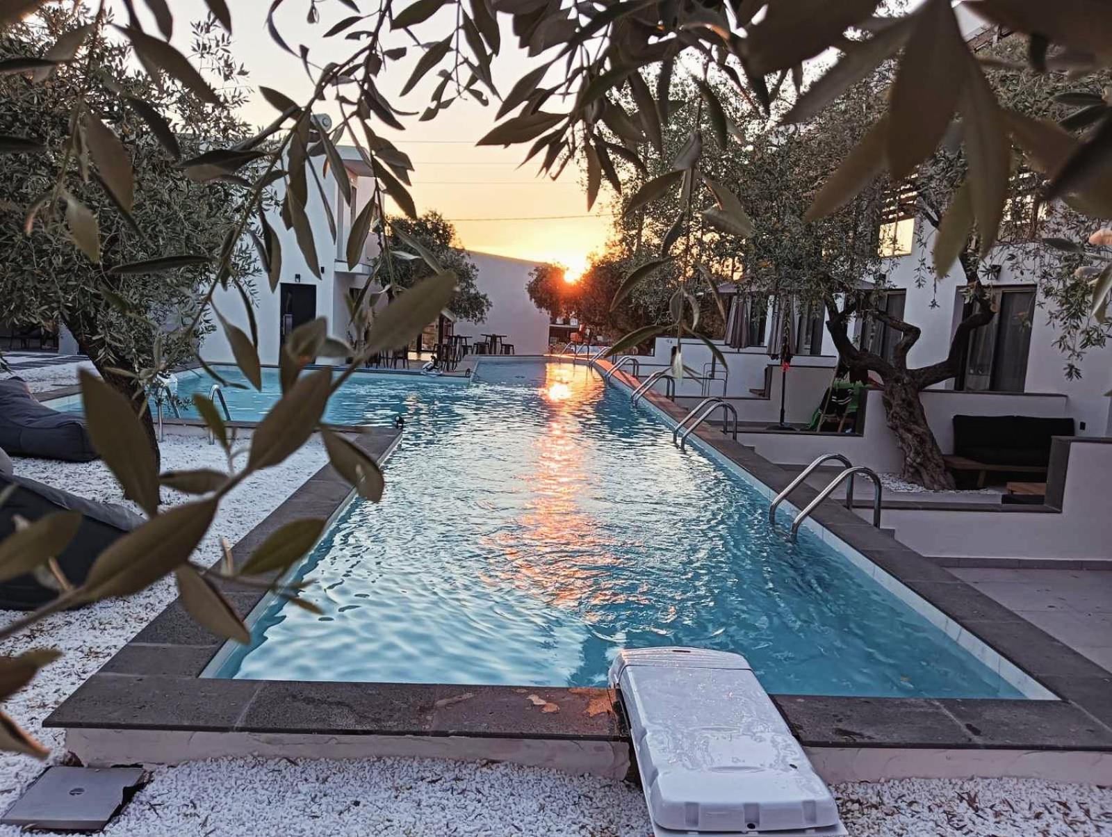 The Olive Hills Hotel Skala Rachoni  ภายนอก รูปภาพ