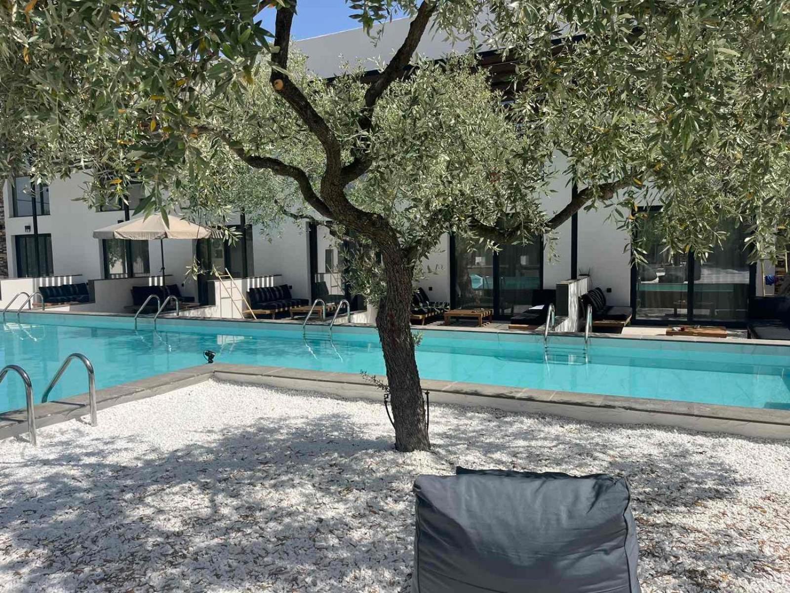 The Olive Hills Hotel Skala Rachoni  ภายนอก รูปภาพ