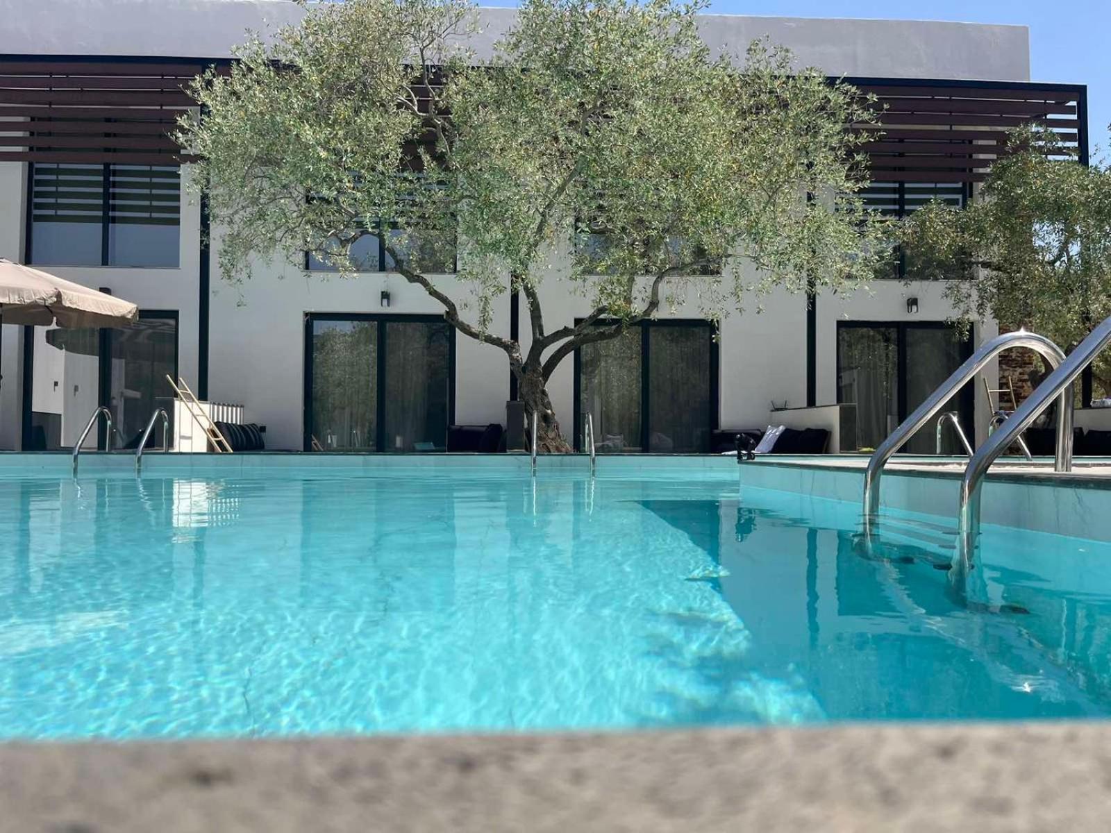 The Olive Hills Hotel Skala Rachoni  ภายนอก รูปภาพ