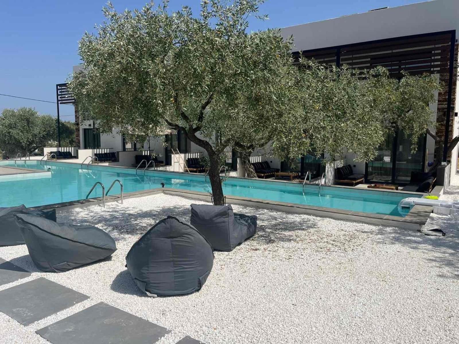 The Olive Hills Hotel Skala Rachoni  ภายนอก รูปภาพ